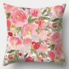Pillow Cover Pretty Flowers Cushion Cover Fresh Style Pillowcase Square Sofa Home Decoration Inch Inch,(1)