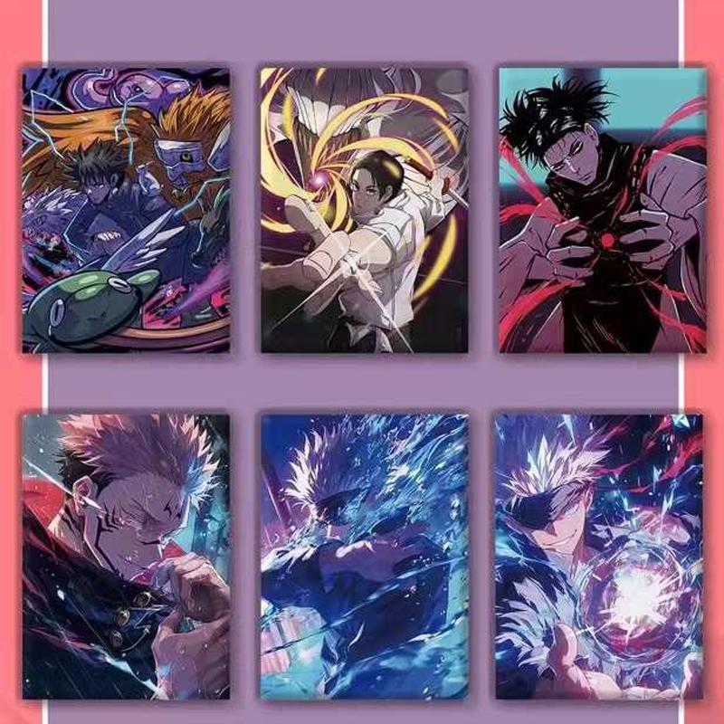 Jujutsu Kaisen Card Anime Character Itadori Yuji Kugisaki Nobara Fushiguro Megumi Collection Cards Children Gifts