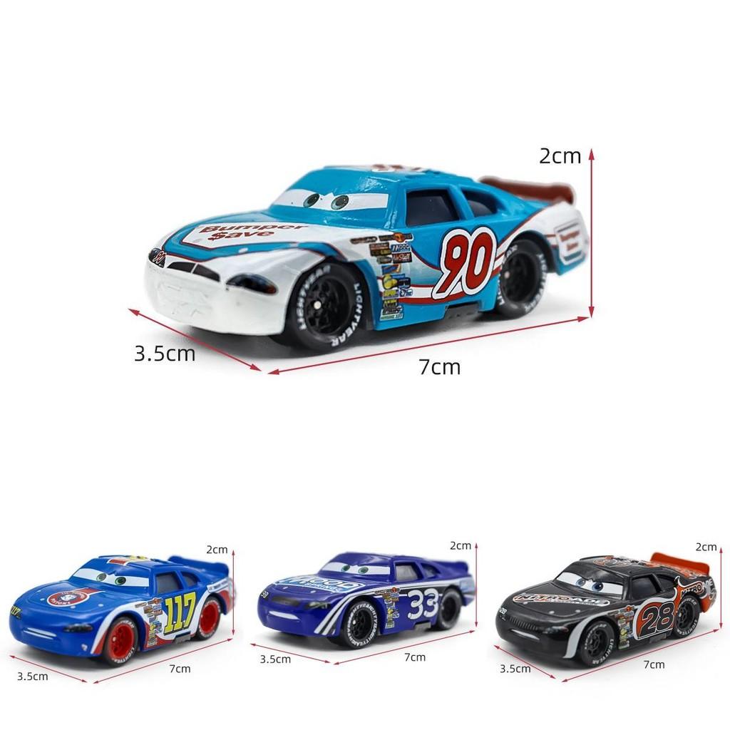 Durable Cars Lightning Mcqueen Alloy Toy Model Sheriff And Cabrera For Kids