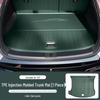 Compatible with Xiaomi YU7 TPE Trunk Mat: Dirt-Resistant Rear Floor Mats & Backrest Pad Interior Accessory