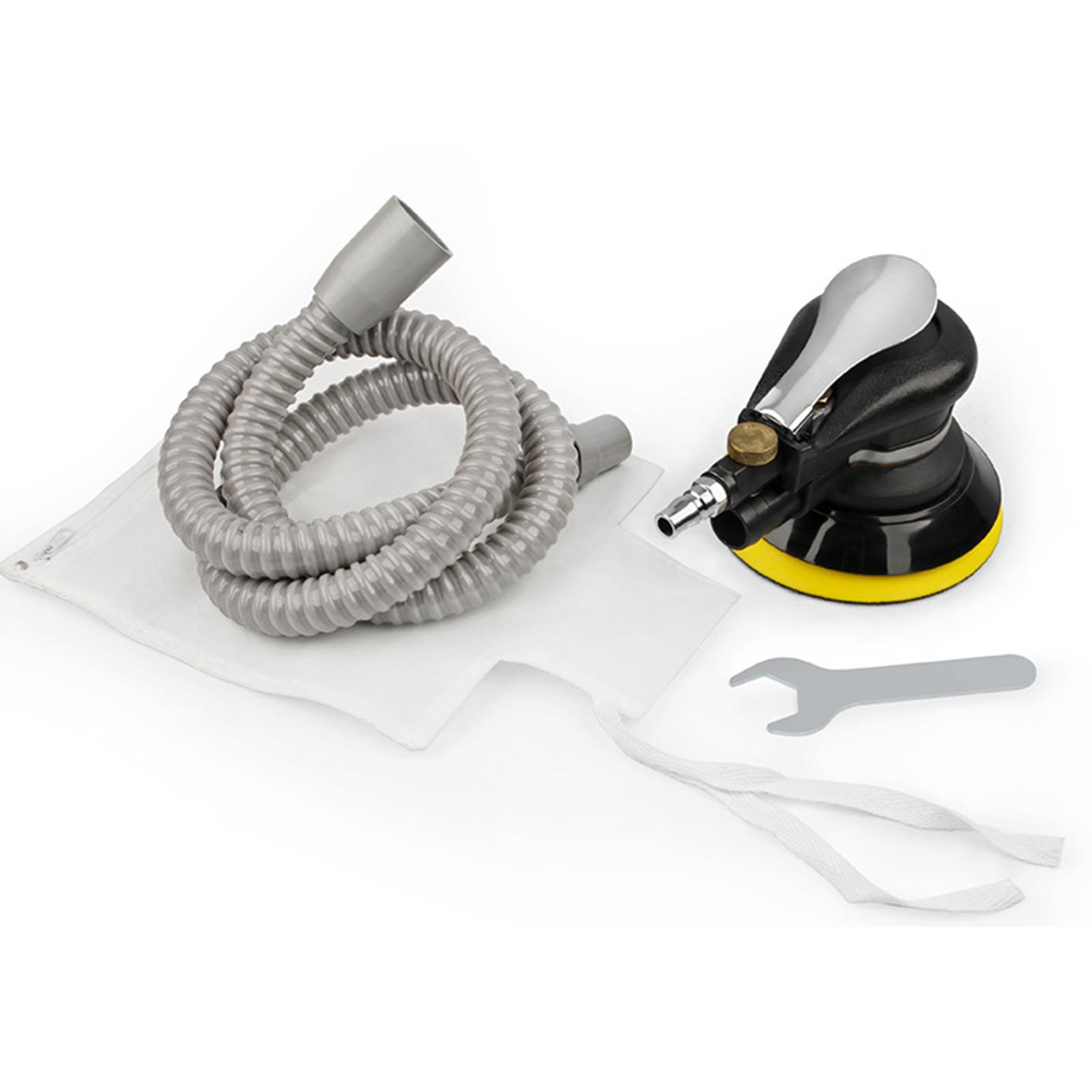 

Воздушно-орбитальная шлифовальная машина 5 дюймов. Мощная пневматическая шлифовальная машина для рук со шлангом и мешком. Полировальная шлифовка. 5 inch & Vacuum разноцветный