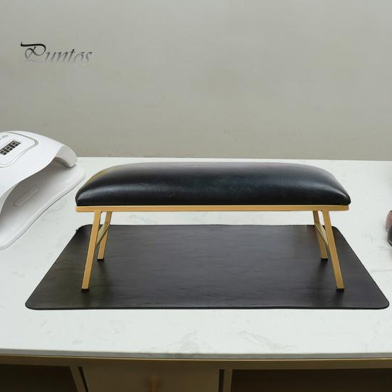 Manicure Hand Pillow Faux Leather User-Friendly Design Support Nails Wrists Anti-Slip Pad Women Accessories