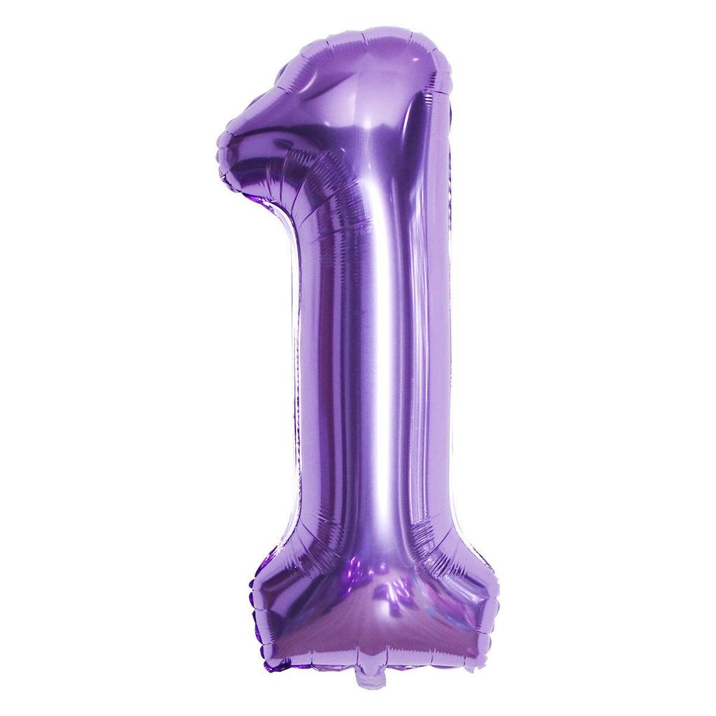 Globos de Aluminio con Número de 40 Pulgadas (EE. UU.) - Decoración de Fiesta