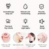 100ml Scent Diffuser Timing Function Ultrasonic Air Humidifier Hollow Butterfly Smart Home Appliances with LED Night Lights