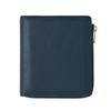 QUOVADIS Genuine Leather System Organizer Cover [Mini 6 Size/Large Zip Cover] Timer14 French Classic Navy (qv937lzfcnv)