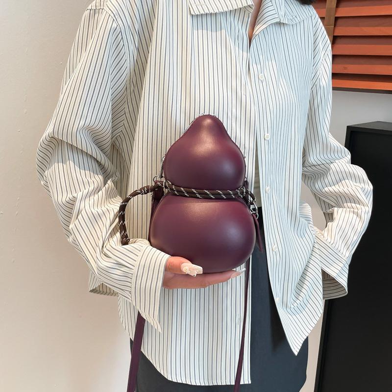 Personalisierte Kürbis Ein-Schultertaschen Designgefühl Herren Ins Umhängetasche Koreanische Mode Mini Damen Handytasche Trend CLE