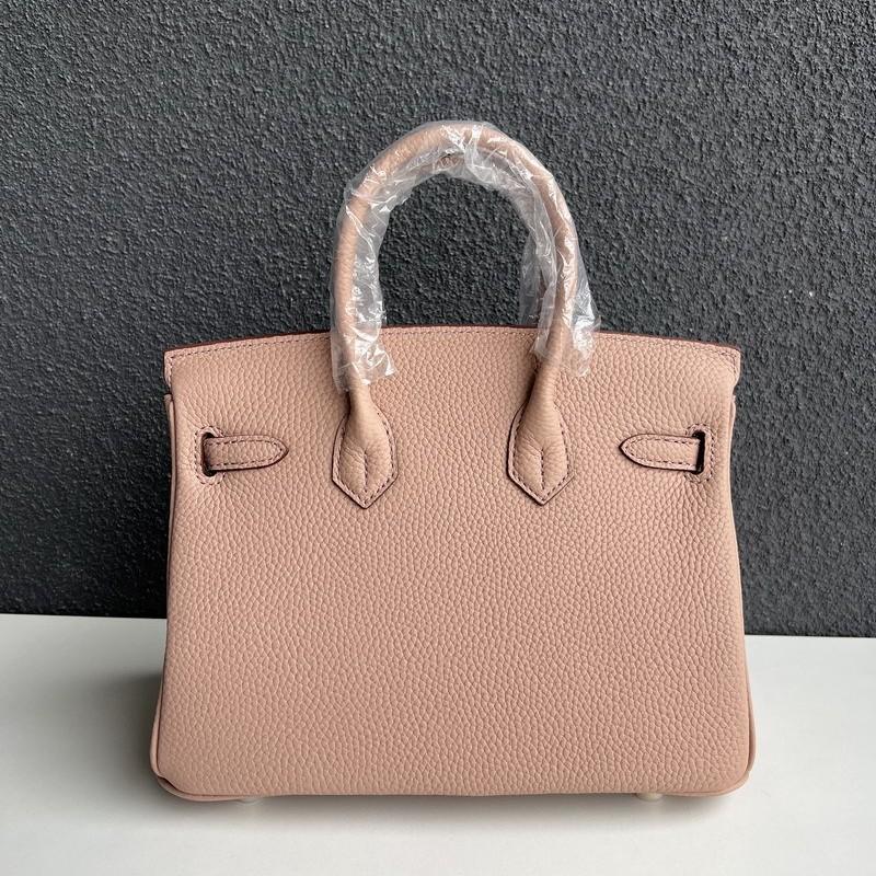 Gold Buckle Classic Fashionable Women's First-layer Cowhide Lychee Leather Handbag