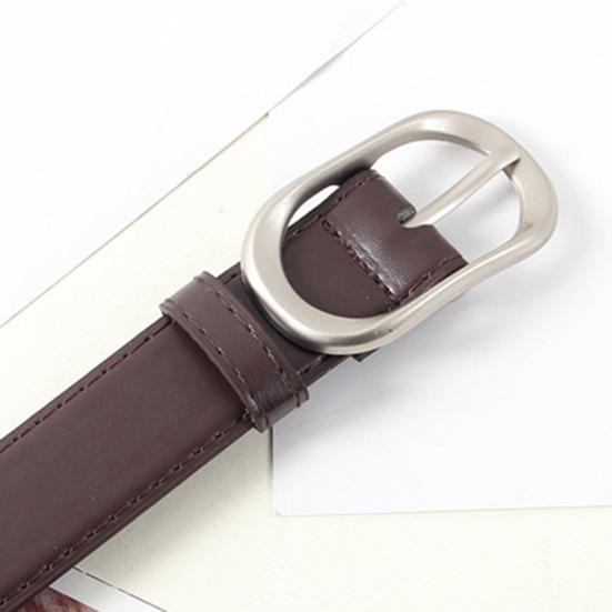 Imitation Leather Women Belt Adjustable Length Pin Buckle Waistband Dress Shirt Tops Belt Fashion Accessories