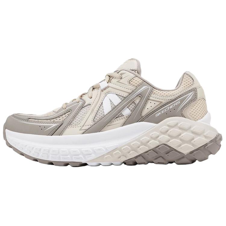 Skechers Monster Soft Comfortable Durable Low-Top Dad Shoes Men sneaker Gray Brown 232740-TPBR 40