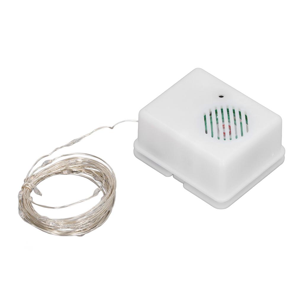 Weihnachts-Lichterkette Musik-Lichterkette für Terrasse Garten Dekoration Innen Außen Weihnachtsbaum Partys