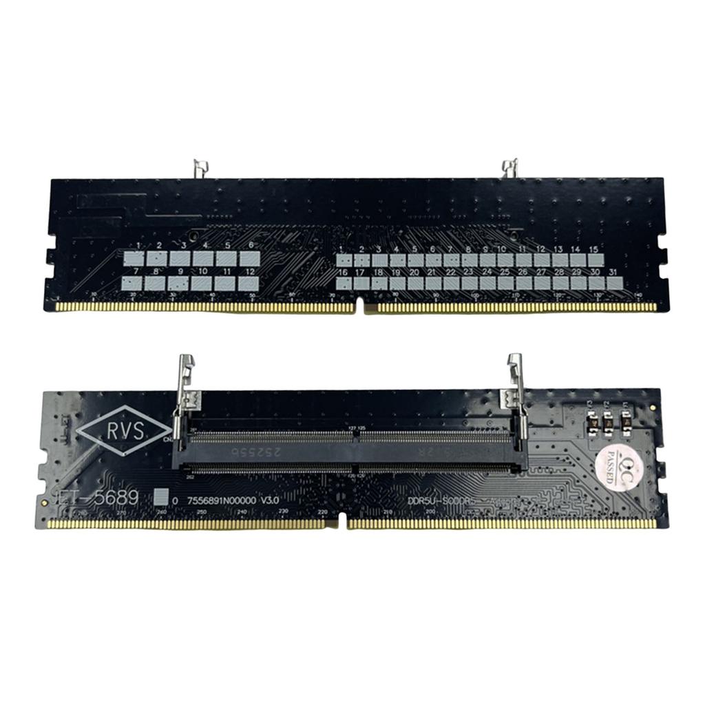 Laptop To Desktop SO-DIMM To PC DIMM Card DDR4 DDR5 U-DIMM Adapter Memory Card Converter PC Laptop RAM Connector Memory Adapter