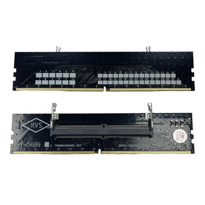 Laptop To Desktop SO-DIMM To PC DIMM Card DDR4 DDR5 U-DIMM Adapter Memory Card Converter PC Laptop RAM Connector Memory Adapter