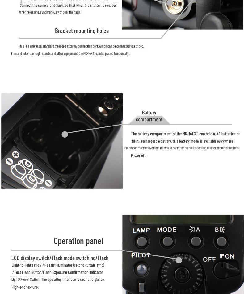 Meike MK-14EXT TTL Ring Macro Flash for Dental & Jewelry Photography