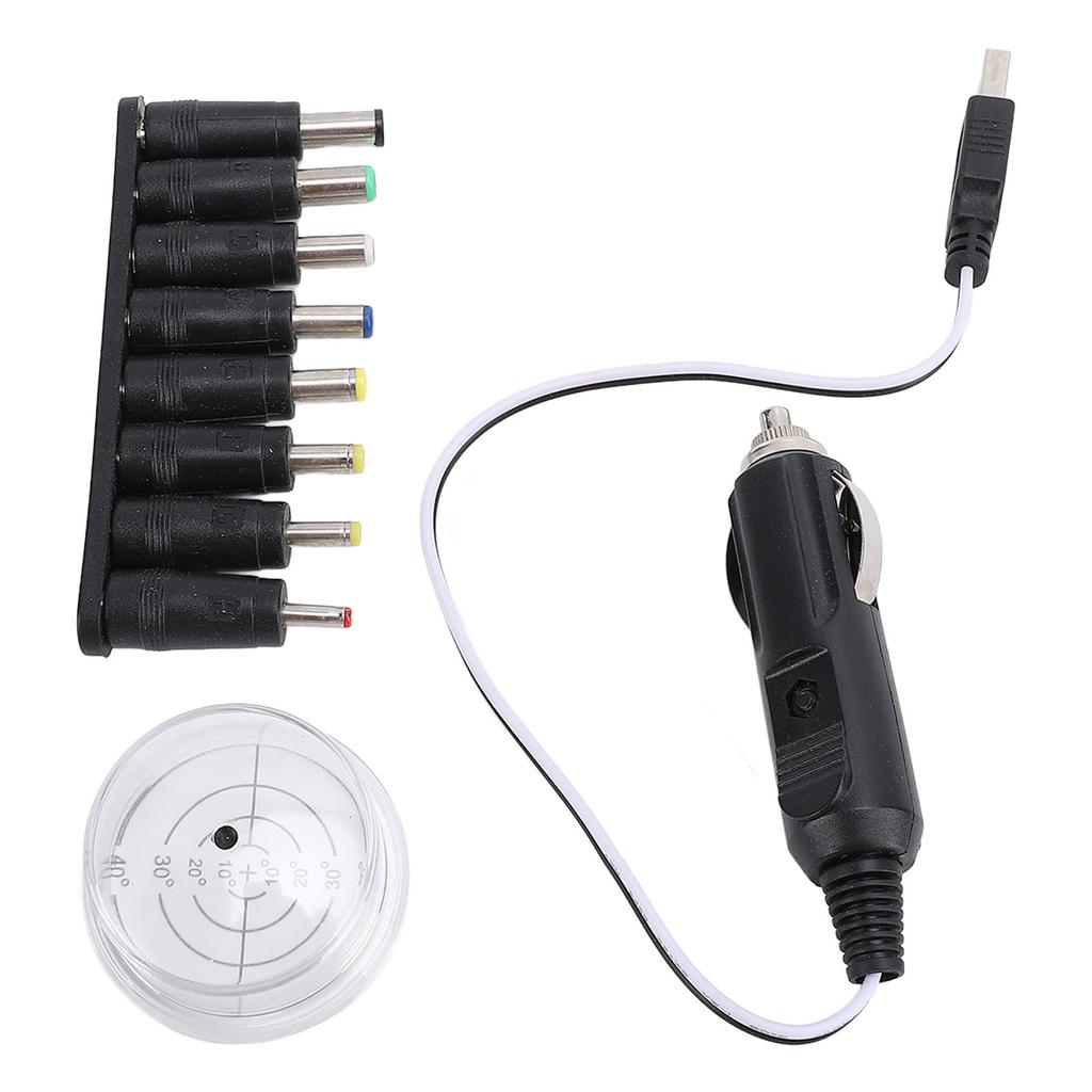 8Pcs Solar Panel Adapter Connector with Testing Line and Light Angle Meter A H Type Easy to Use for Car RV Golf Cart