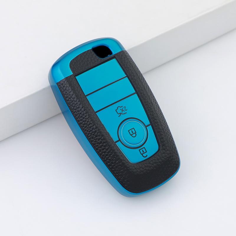 Ford Mondeo, New Focus, Edge, Everest, Ecosport Leather Key Cover