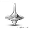 Metal Gyro Hot Movie Totem Silver Hand Spinning Top Fingertips Small Cyclone Gyroscope Antistress Fidget Toys For Children Gifts