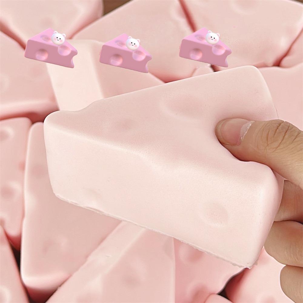 Simulated Fruit Fruit Squeeze Toy Cheese Fruit Pinch Toy Cartoon Fidget Toy  Practical Jokes