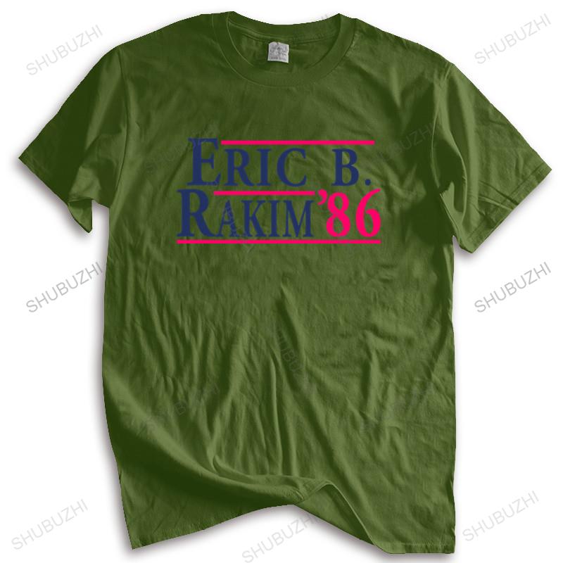 Fashion brand t shirt mens loose Men T Shirt Eric B & Rakim fashion cotton tshirt new fashion tee-shirt man tee