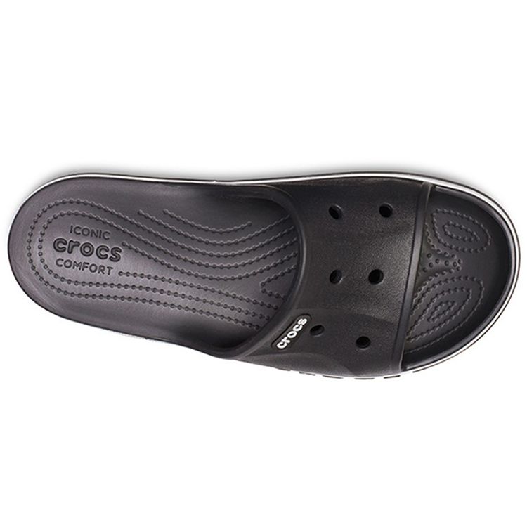 Crocs Bayaband Casual Hollow EVA Slide Sandals Unisex Footwear Black 205392-066