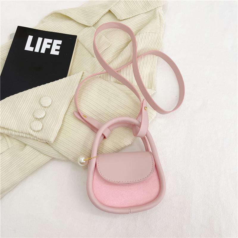 Stylish Mini Pu Leather Handbag For Kids With Trendy Colors Ideal For Daily Use