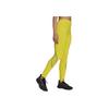 Adidas Solid Color Printed Sports Leggings Women Leggings Yellow HI6056