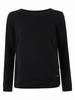 Women's Black Tracksuit Hoodie for Nursing Bellybutton Maternity
