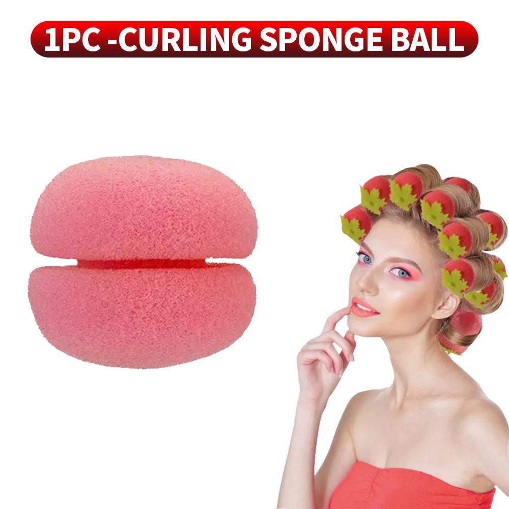 

Удобный шарик-губка для завивки, подходит для ленивых людей для использования во время сна, с возможностью выбора нескольких штук.