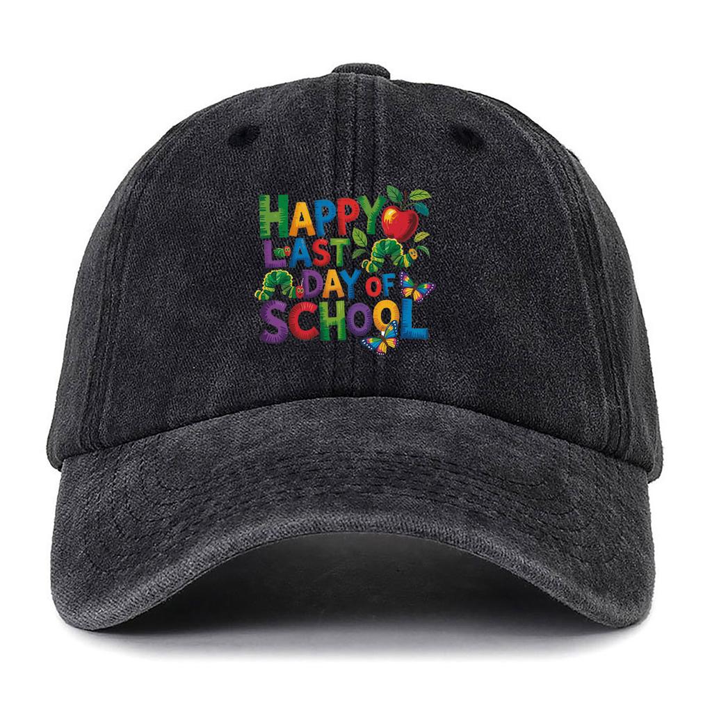 Very Hungry Caterpillar A Little Progess Each Day Adds Up To Big Results Graphic Cap Women Unisex Summer Cartoon Baseball Hat