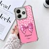 Leopard Print Bow Trend Soft Phone Case For Xiaomi Redmi Note 14 15 Pro Plus 13 12 11S 11T 5G 10 9S 9 Plating Anti-Fall Fundas