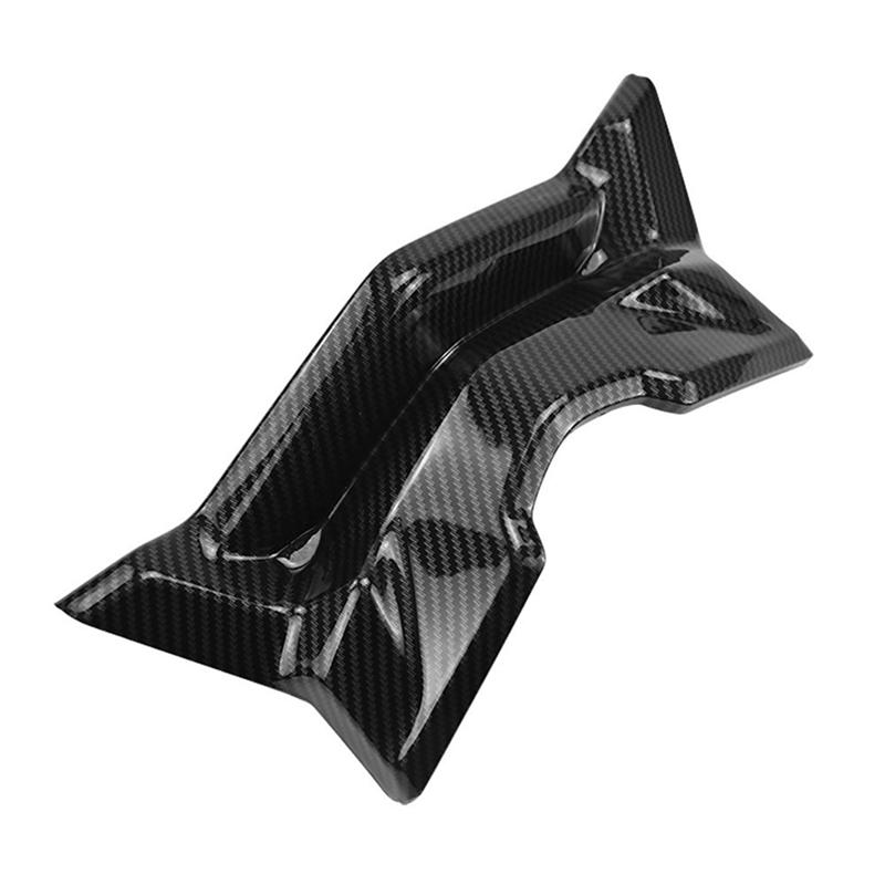A28G-For Yamaha NMAX155 2025 Year V3 Motorcycle Accessories Fixed Wing Decoration Front Decorative Shell Carbon Fiber Pattern