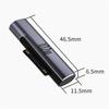 65W 102W PD Fast Charging USB C Power Supply Connecting for Microsoft Surface Pro X 8 7 6 5 4Go Book USB C Female Converter Plug