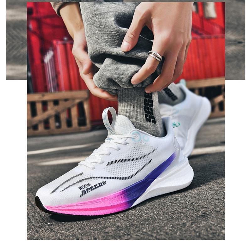 Laufschuhe Atmungsaktives Mesh Leicht Dämpfung Sportsneakers Rutschfest Sportschuhe