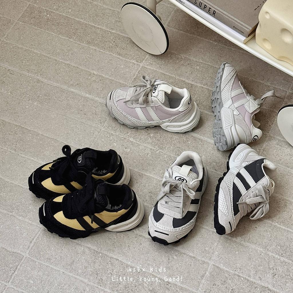 XSHX children's sports shoes boys and girls Velcro autumn new Wenzhou outdoor mountain function thin bottom cushioning retro