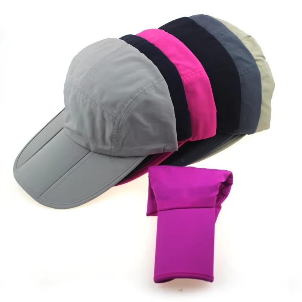 

Waterproof Sun Protection Hat Quick-Drying Cycling Hiking Hat Sport Baseball Cap Women Men рожевий червоний колір