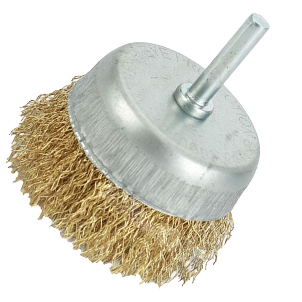 Welding Seams Copper Plating Stainless Steel Wire Wheel Brushes