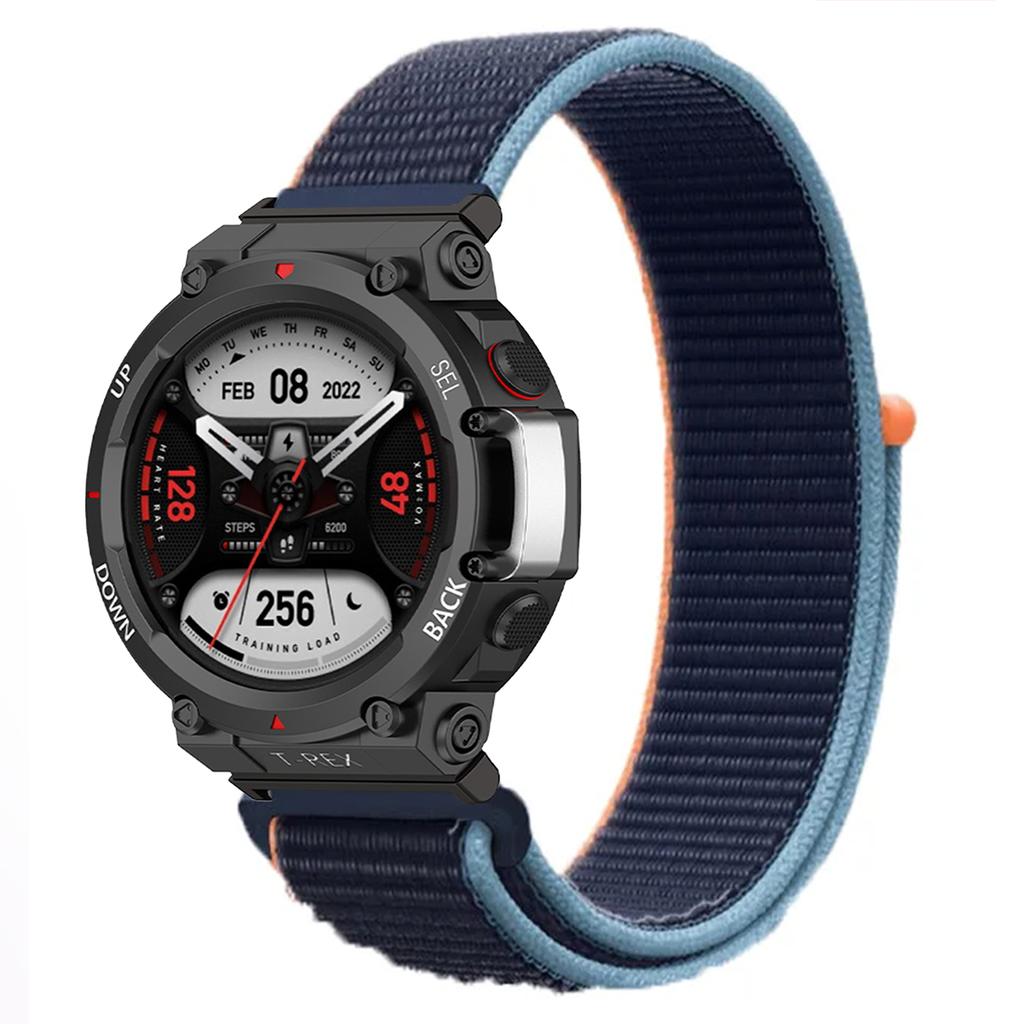 Nylon Loop Strap For Huami Amazfit T-REX 3/2 Smart Watch Band Women Men Bracelet For Amazfit T-Rex/T-Rex Pro Wristband Correa