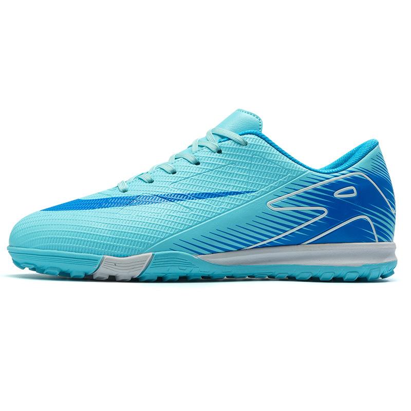 Niedrige Fußballschuhe Tf Kunstrasen Ag-Nocken Leder Füße Jungen Und Mädchen Kinder Jugend Schüler Trainingsschuhe