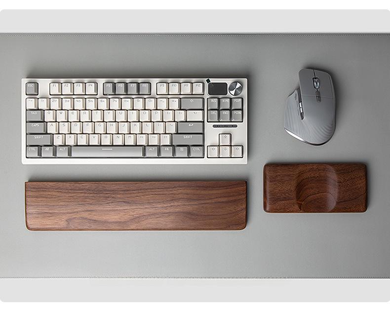 Ergonomisches Maus-Handgelenkstützpad aus Holz – Komfortables Gaming- und Bürozubehör