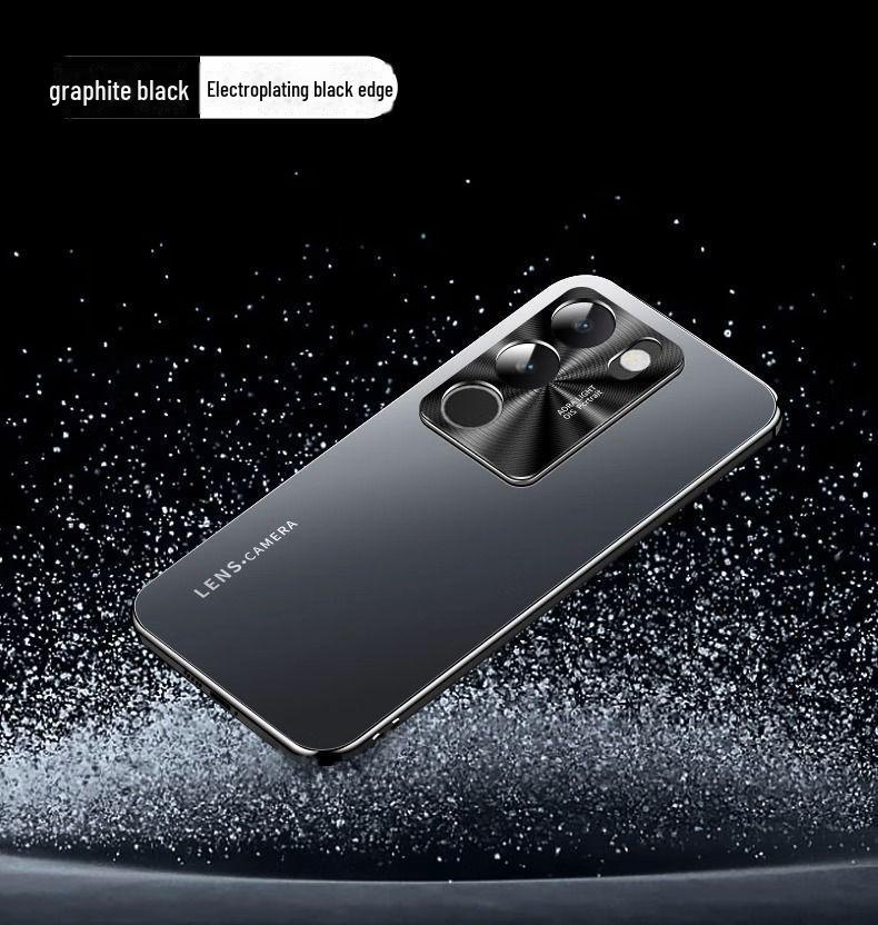 Vivo S17 Pro Electroplated Ultra-Thin Shell - Frosted Anti-Drop Business S18 Protective Cover