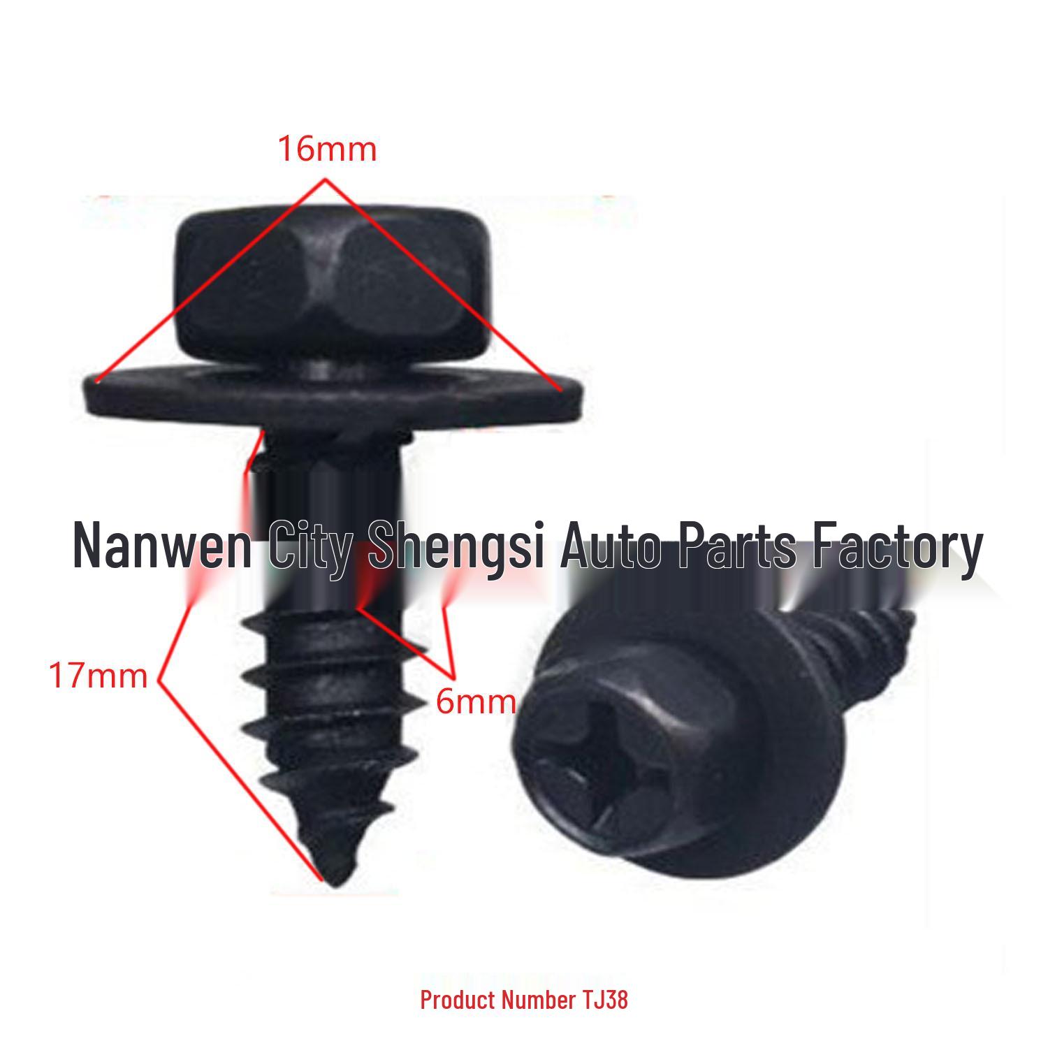 

Car Mudguard Fender Fixing Clips & Accessories 10000