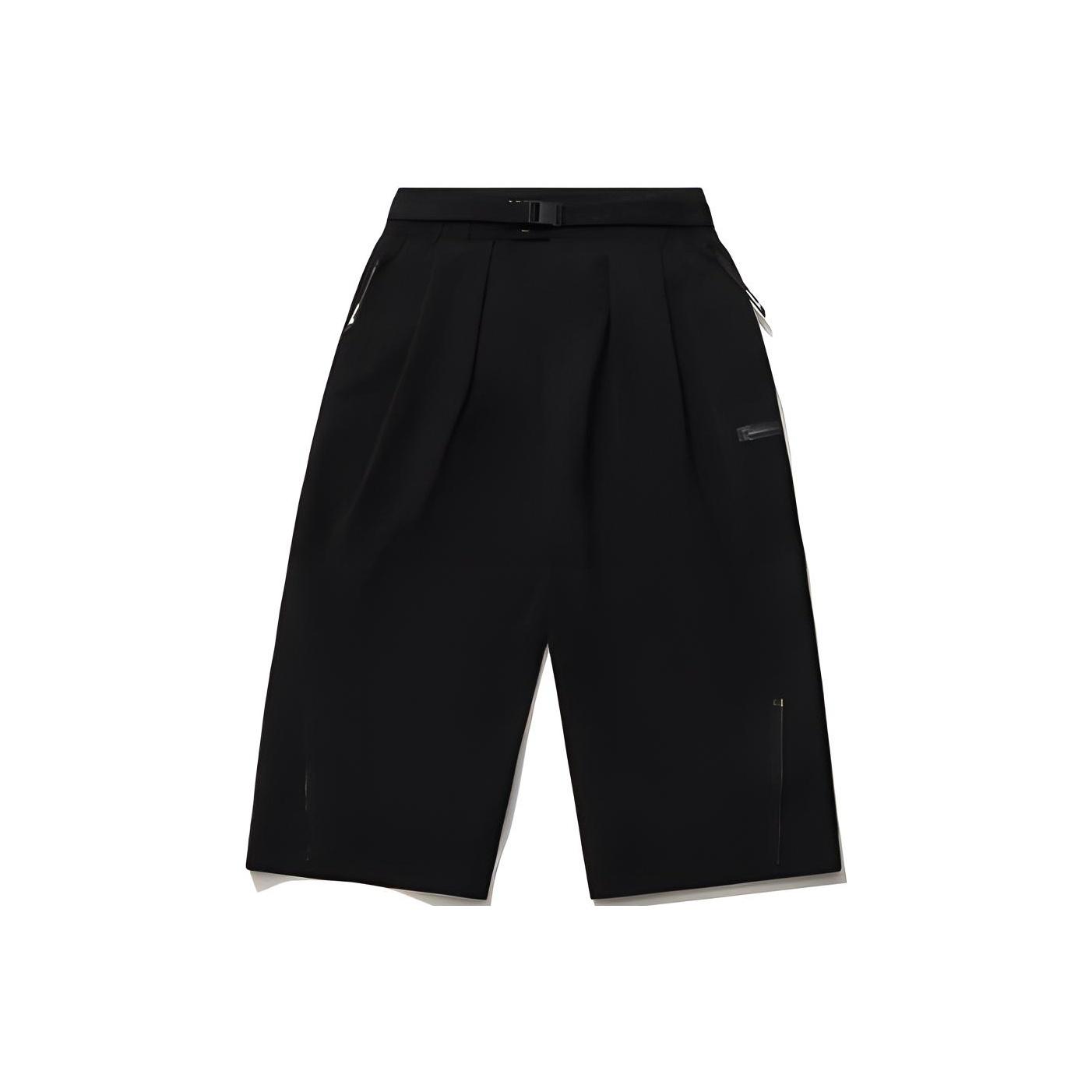 

Li Ning X Jackie Chan Collaboration Kung Fu Series Solid Color Loose Fit Sports Seven-Quarter Casual Pants Men pants AKQR073-1 M