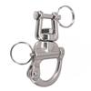 Boat Parts Swivel Shackle Sailboat Sailing Silver Spare Parts Spring Hand Drawn 316 Stainless Steel Accessories