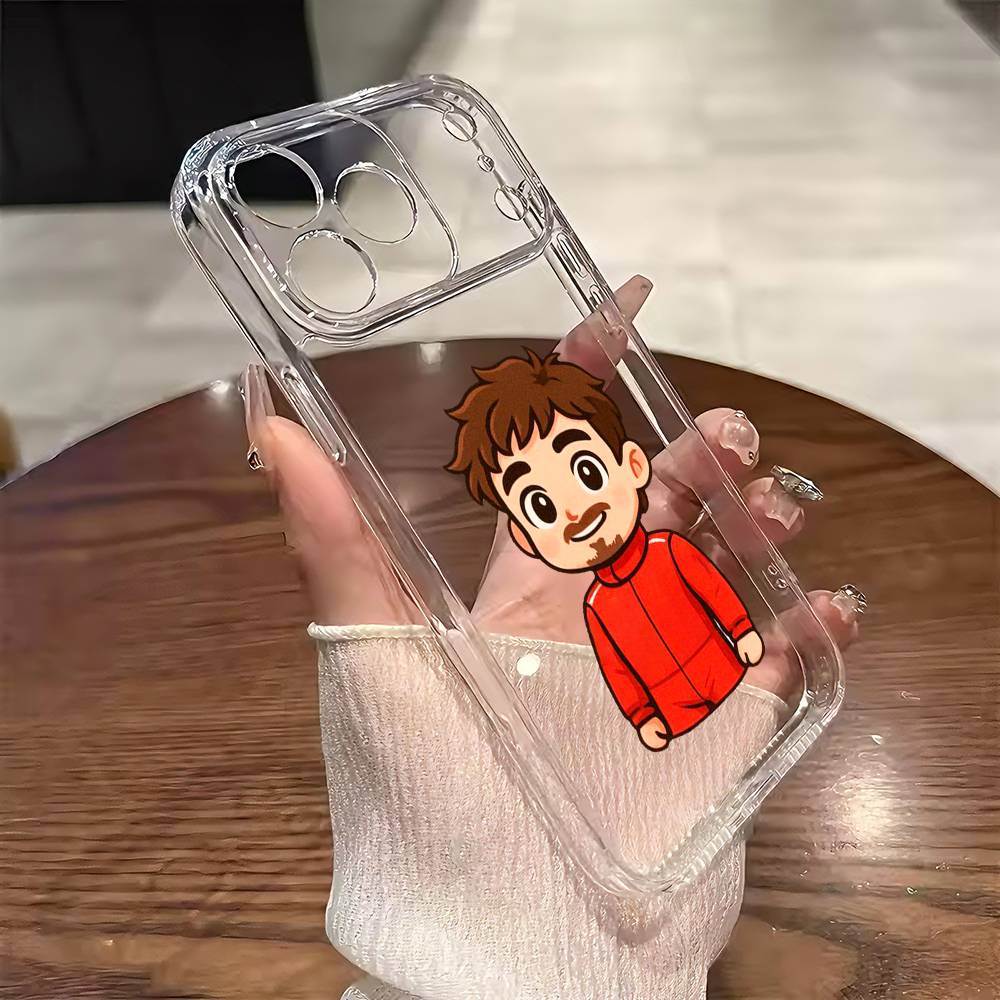 

C-Charles L-Leclerc Phone Case For iPhone 17 16 15 14 13 12 11 Mini Pro Max Plus Transparent Cover iPhone12PRO