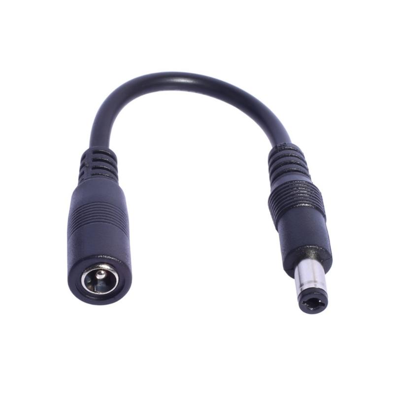 Universal 5.5x2.1mm Female Adapter Cable 22AWG DC5521 Convert To Multiple Plugs Including C13 M16/12 for Electronics