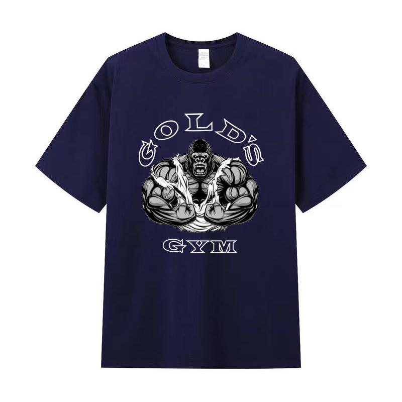 Tricou de vară pentru bărbați Tricou imprimat cu mâneci scurte din bumbac de înaltă calitate Tricou pentru femei Cămașă sport la modă Top de jogging casual