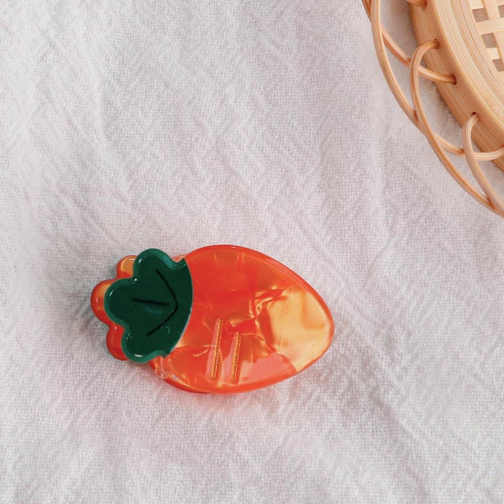 Bambus Yao Frisches Obst Kleine Haarspangen - PVC Seitenscheitel Modeaccessoires für Frauen