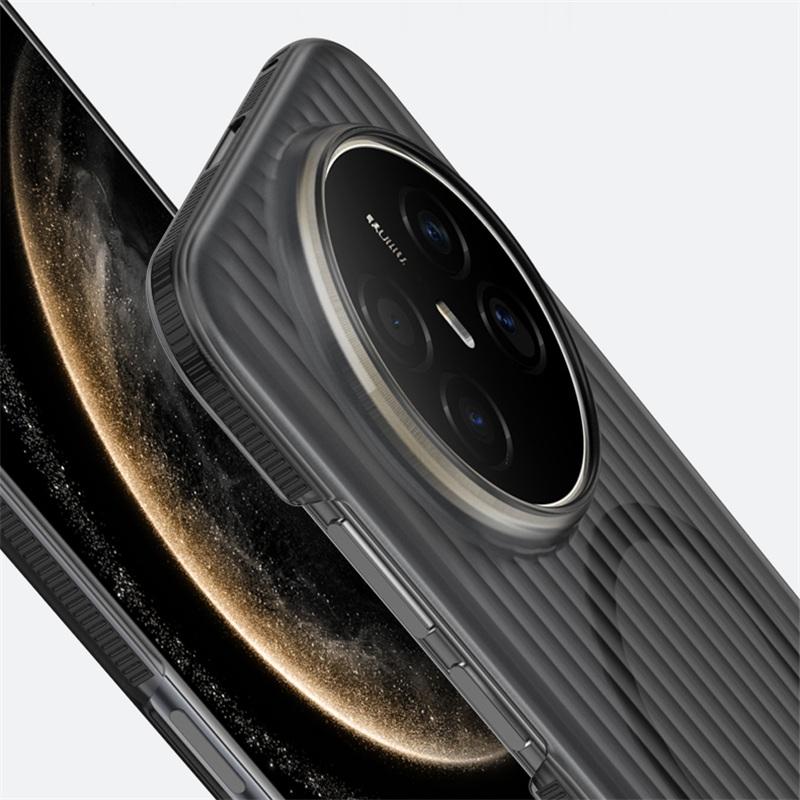 For Huawei Mate 70 Air Case Hard PC Transparent Magnetic MagSafe Anti-slip Protective Back Case Cover Shell