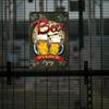 1pc, "IT'S BEER O'CLOCK ENJOY" Metal Tin Sign (8''x12''/20cm*30cm), Vintage Plaque Decor Wall Art, Wall Decor, Room Decor, Home