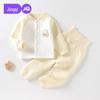 Jingqi Baby Autumn & Winter Two-Piece Warm Quilted Cotton Underwear Set for Boys & Girls
