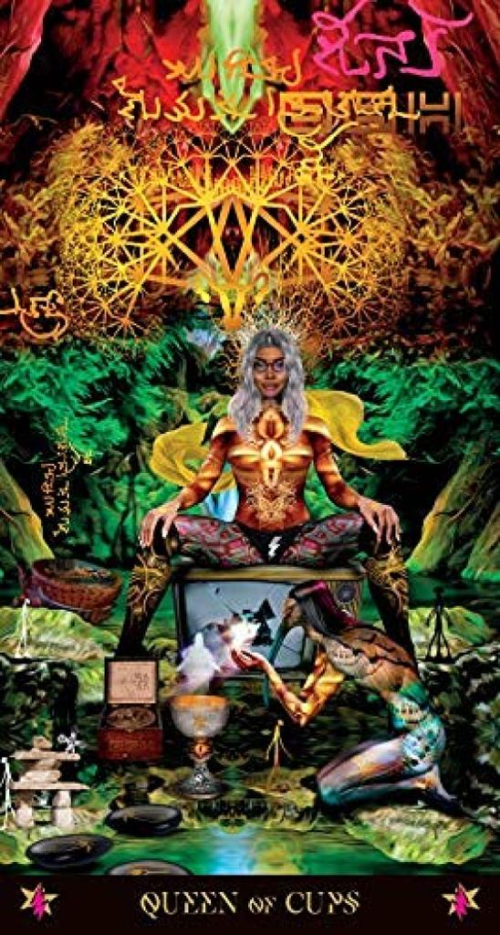 Kancharo Tarot Cards 78 Pieces Tarot Fortune Telling Japanese Tarot Card Basic Instruction Manual Pouch Included [Starman Tarot] & (Genuine Product)